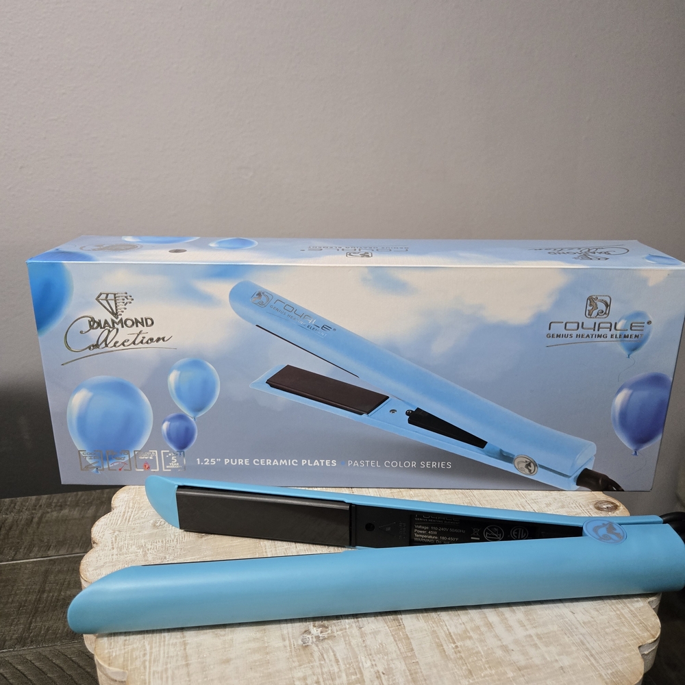 Royale Blue Hair Straightener